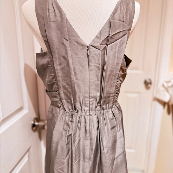 Banana Republic Shimmering Gray Mini Dress - Picture 5 of 11